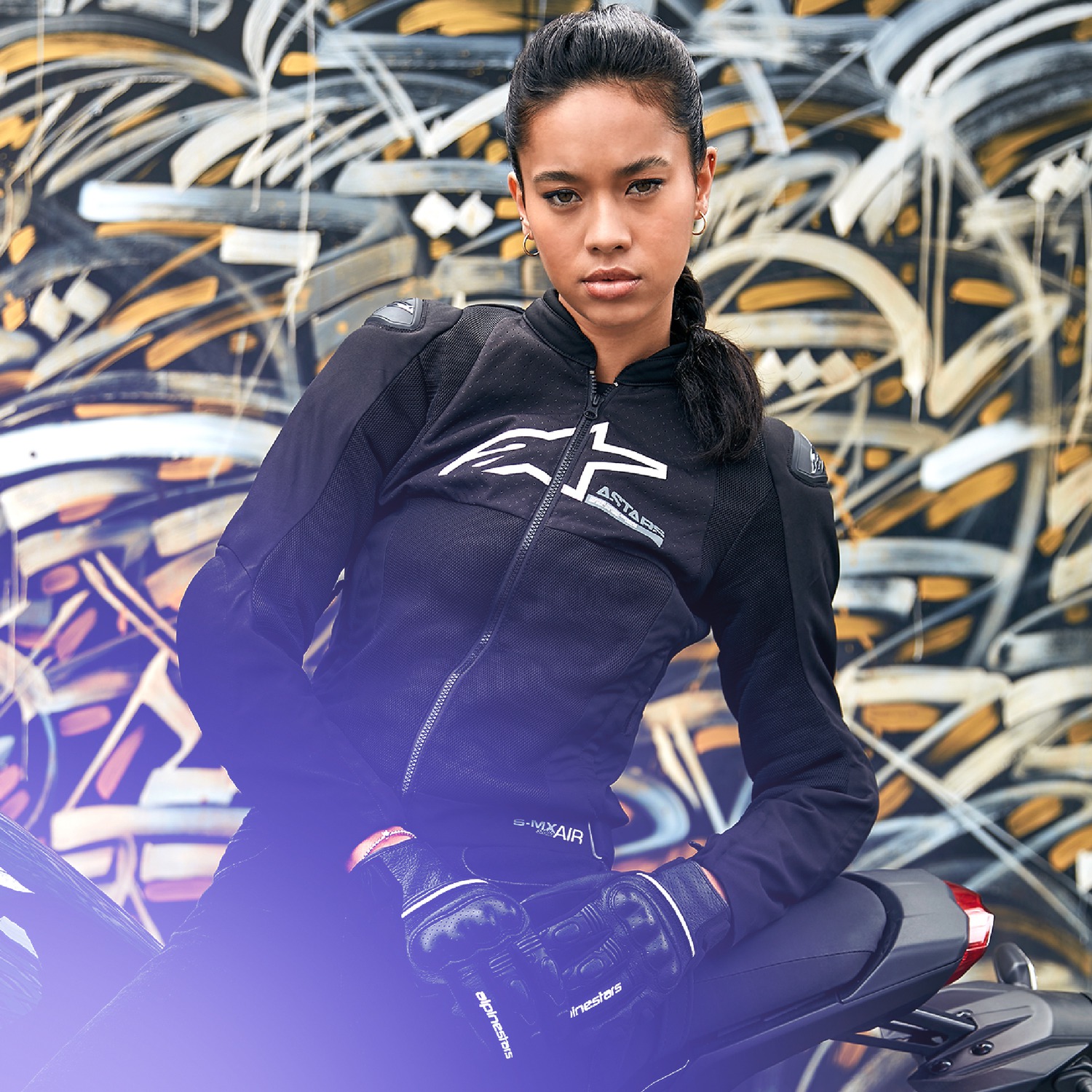 bunda STELLA SMX AIR, ALPINESTARS, dámská (černá) 2026 - Obrázek 4