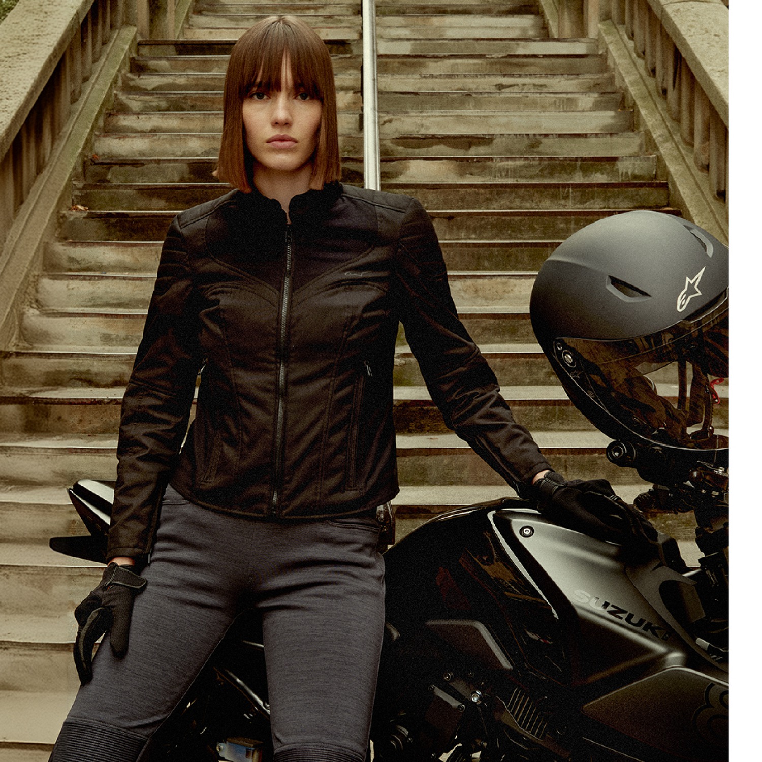 bunda STELLA ISLA WATER RESISTANT, ALPINESTARS, dámská (černá/černá) 2026 - Obrázek 3