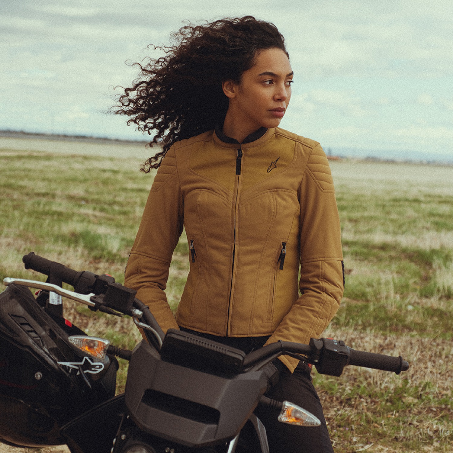 bunda STELLA ISLA WATER RESISTANT, ALPINESTARS, dámská (světle šedá) 2026 - Obrázek 3
