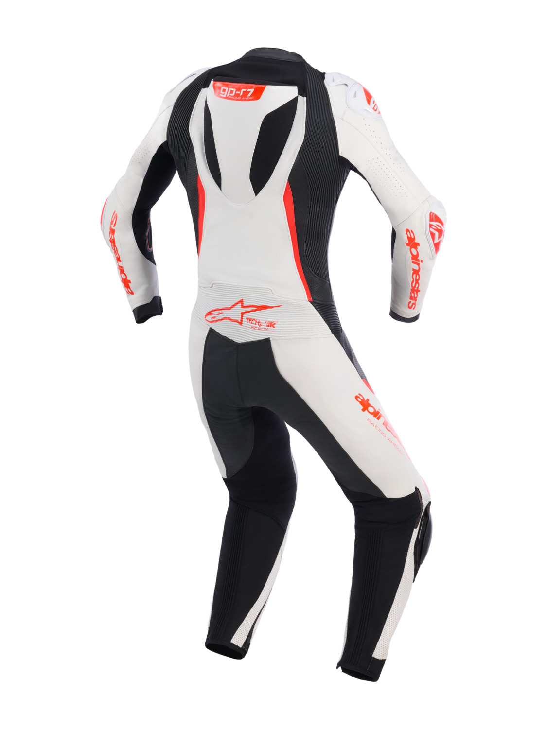 jednodílná kombinéza STELLA GP-R7, ALPINESTARS, dámské (bílá/červená fluo/černá) 2026 - Obrázek 2
