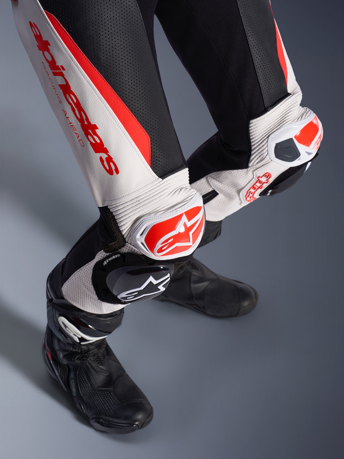 jednodílná kombinéza STELLA GP-R7, ALPINESTARS, dámské (bílá/červená fluo/černá) 2026 - Obrázek 7