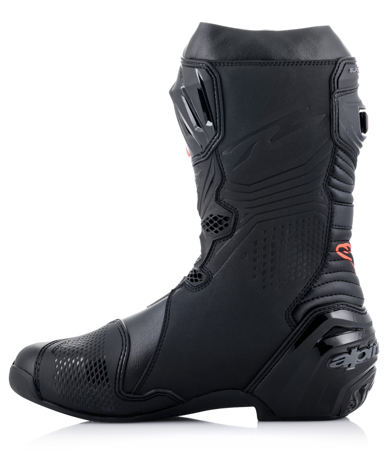 boty SUPERTECH R, ALPINESTARS (černá/bílá/červená fluo/žlutá fluo) - Obrázek 5