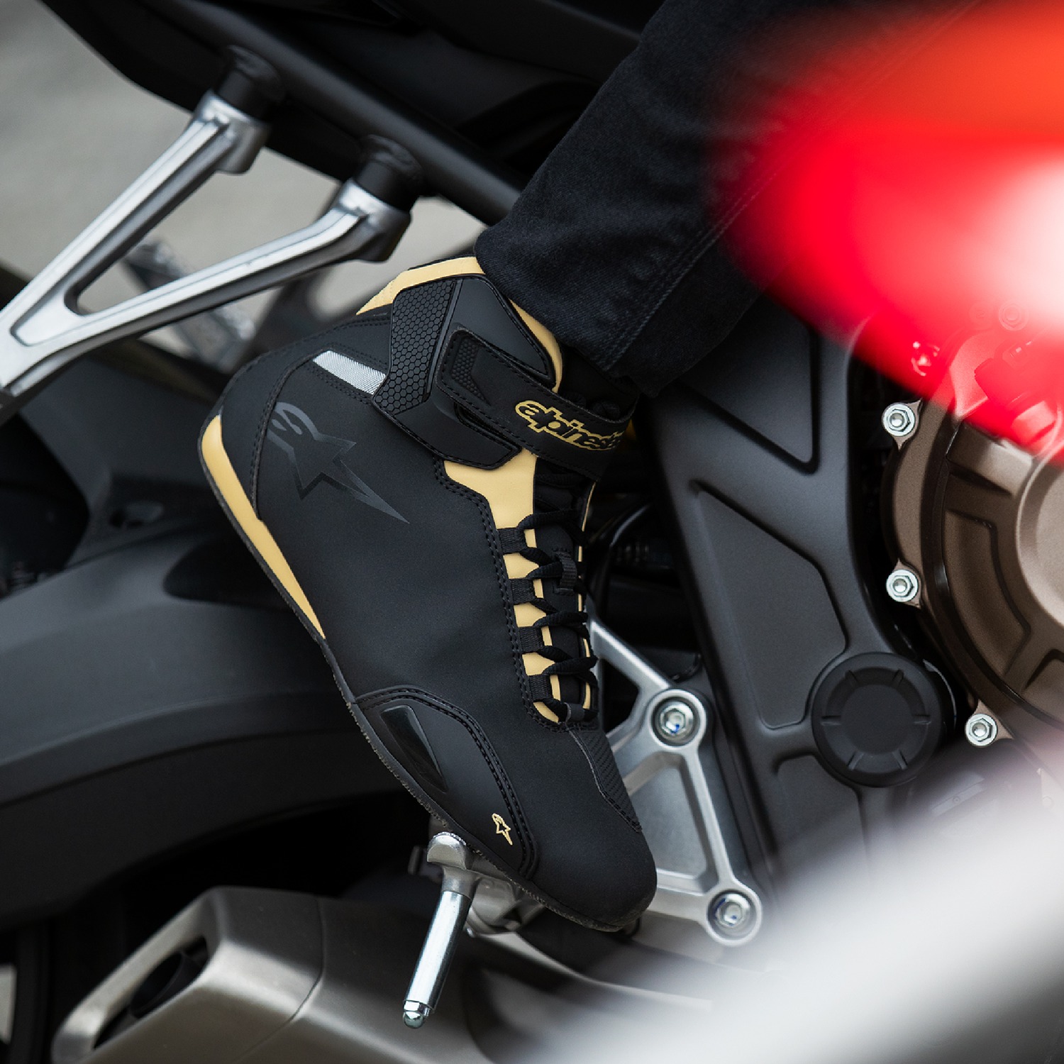 boty STELLA SEKTOR, ALPINESTARS, dámské (černá/champagne) - Obrázek 8