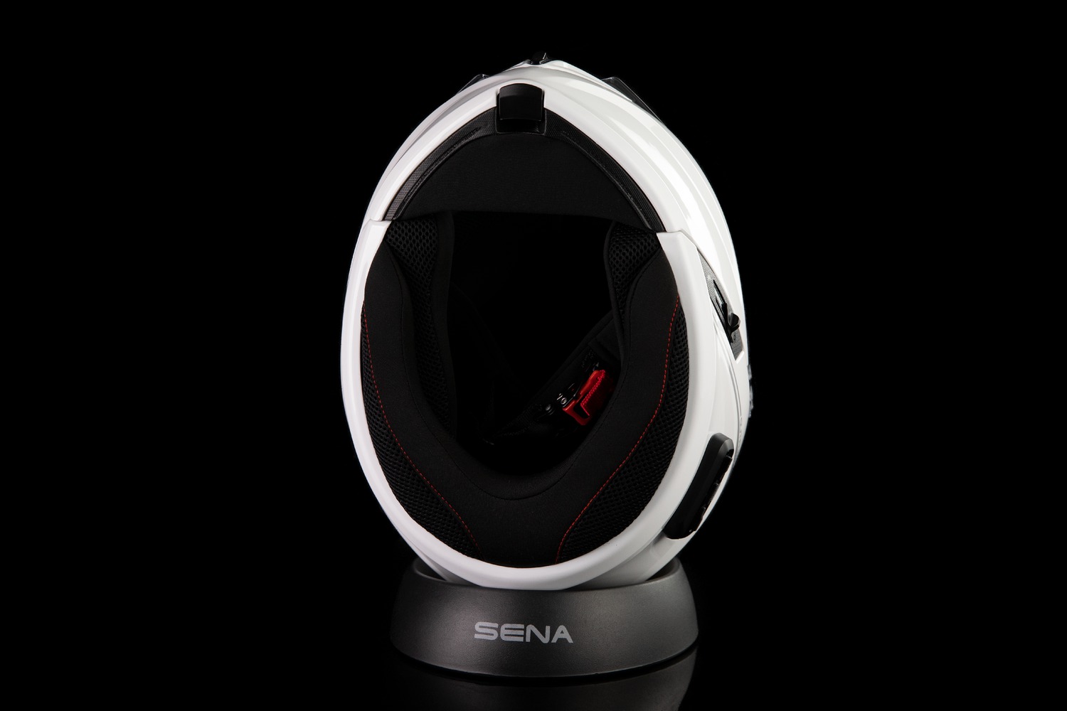 Bluetooth přilba s headsetem Outrush R, SENA (lesklá bílá) - Obrázek 2