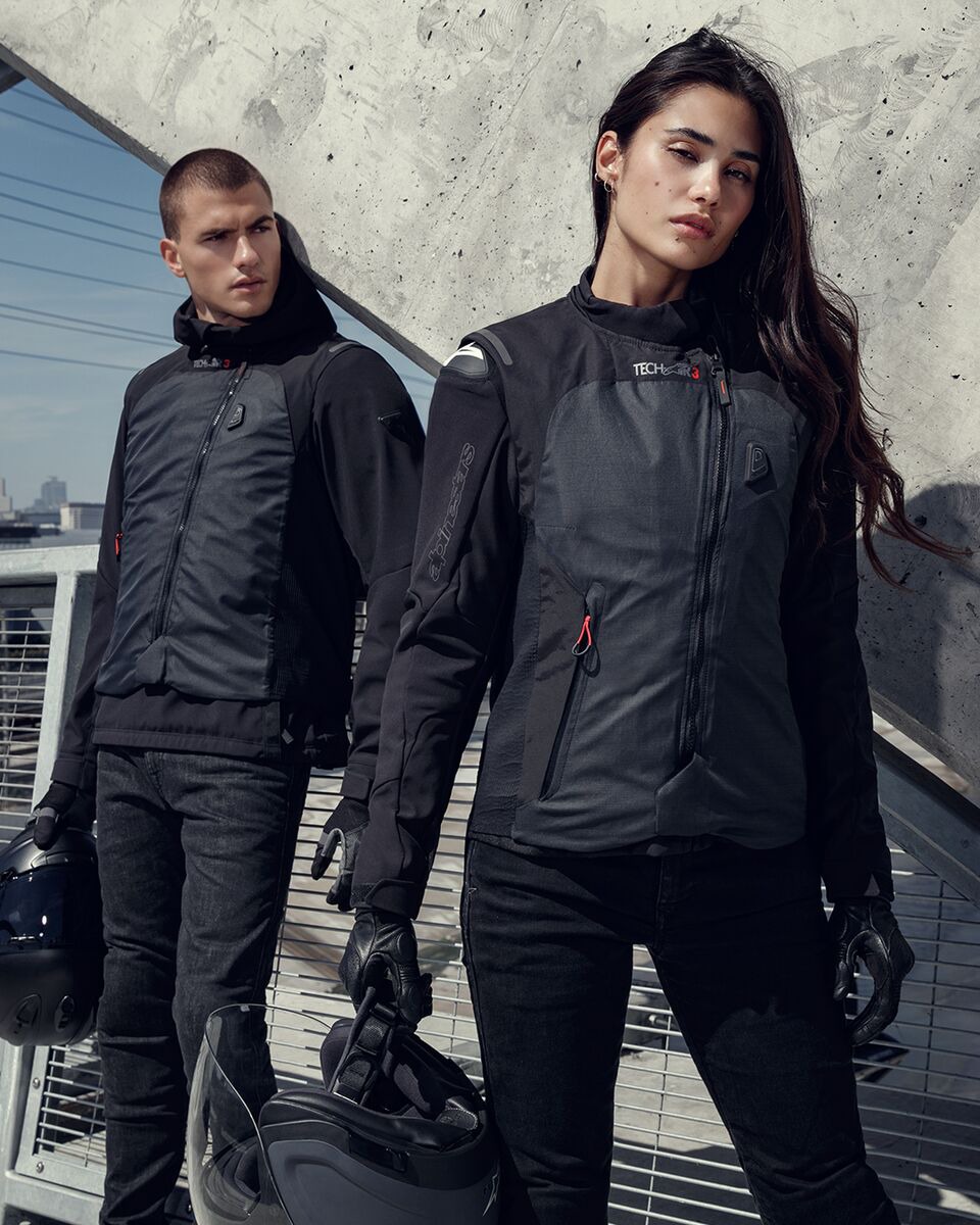 airbagová vesta STELLA TECH-AIR®3 system, ALPINESTARS, dámská (černá/tmavě šedá) 2025 - Obrázek 6