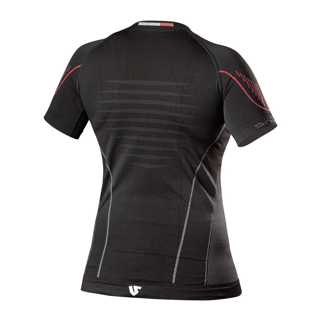 termotriko s krátkým rukávem HERO SHORT SLEEVE, UNDER SHIELD, dámské (černá) - Obrázek 2