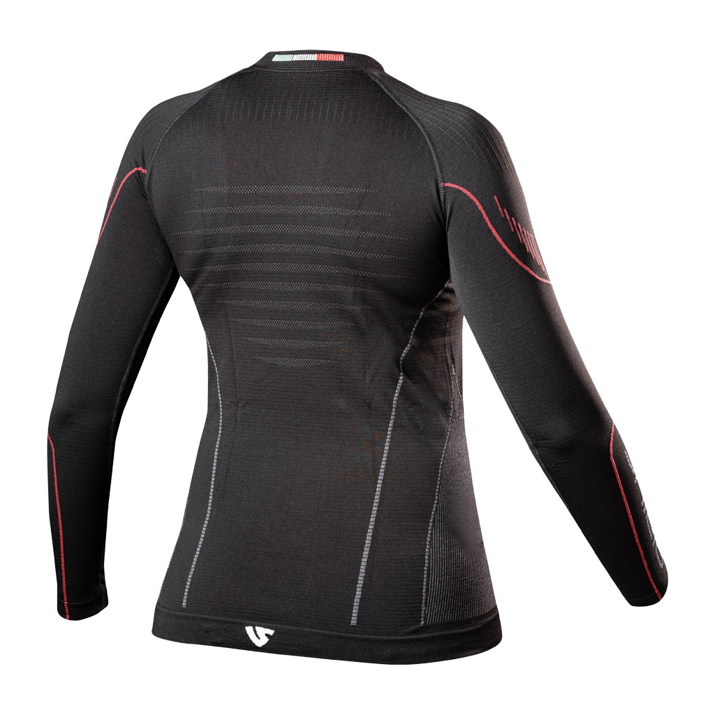 termotriko s dlouhým rukávem HERO LONG SLEEVE, UNDER SHIELD, dámské (černá) - Obrázek 2