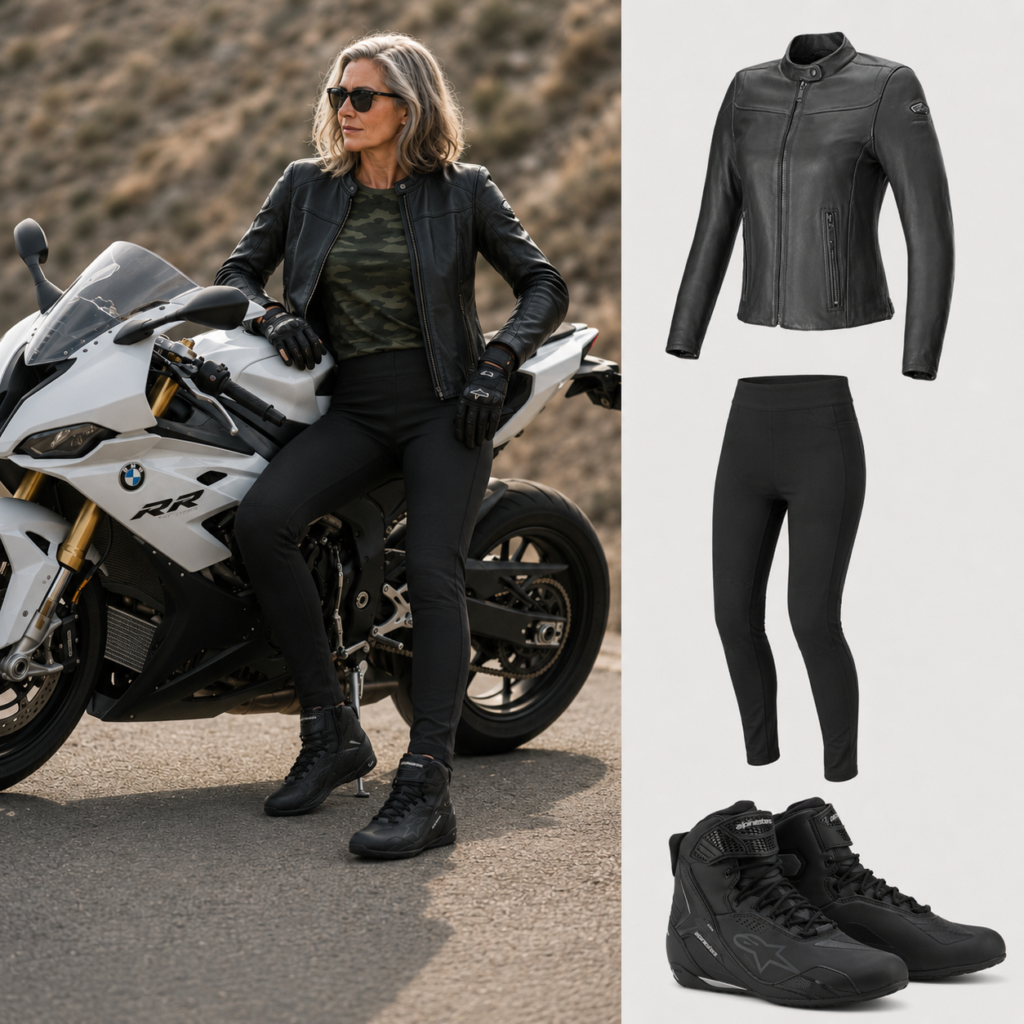 Kalhoty Spring PMJ, Bunda Alpinestars Tory, boty Aplinestars Faster Drystar